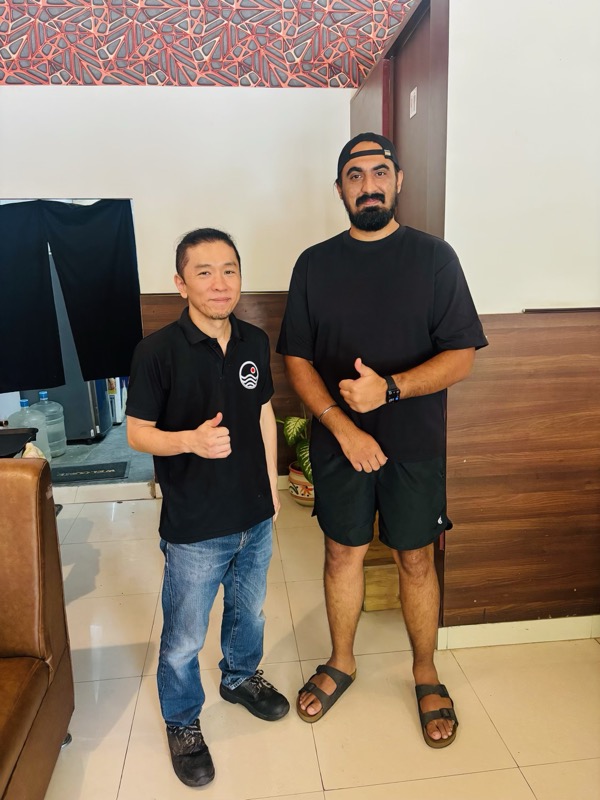 After my 10th visit, finally got to meet the chef